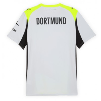 Maglie da calcio Borussia Dortmund Seconda Maglia 2025-26 Manica Corta Maglie da calcio Borussia Dortmund Seconda Maglia 2025-26 Manica Corta